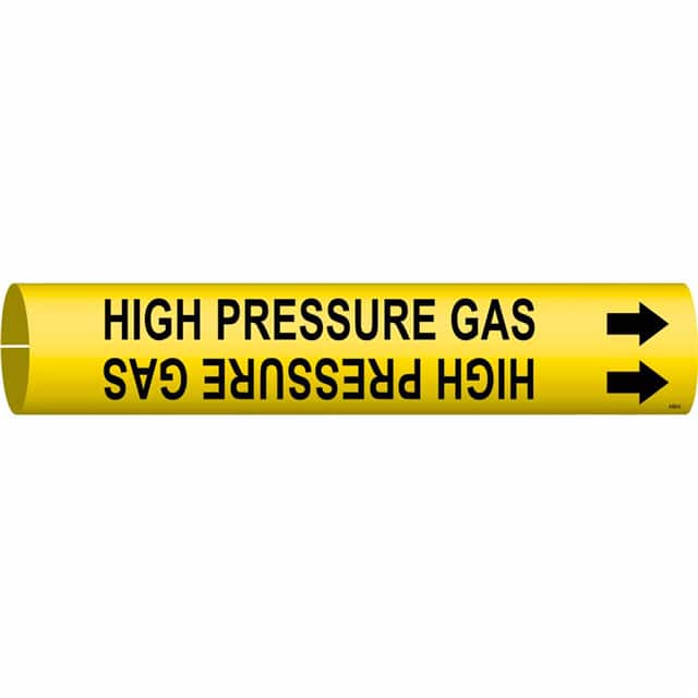 4193-C B915 PIPEMARKER SIZE C BLACK/YEL