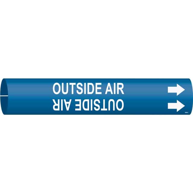 4248-C B915 PIPEMARKER SIZE C WHITE/BLU