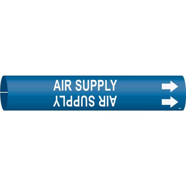 4160-D B915 PIPEMARKER SIZE D WHITE/BLU