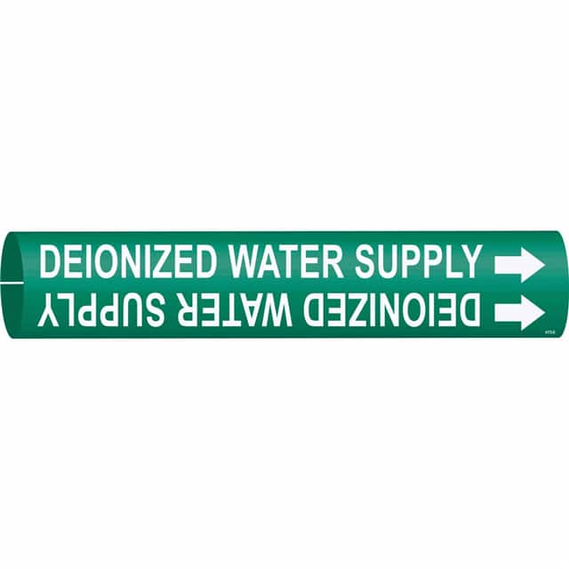4173-D B915 PIPEMARKER SIZE D WHITE/GRE