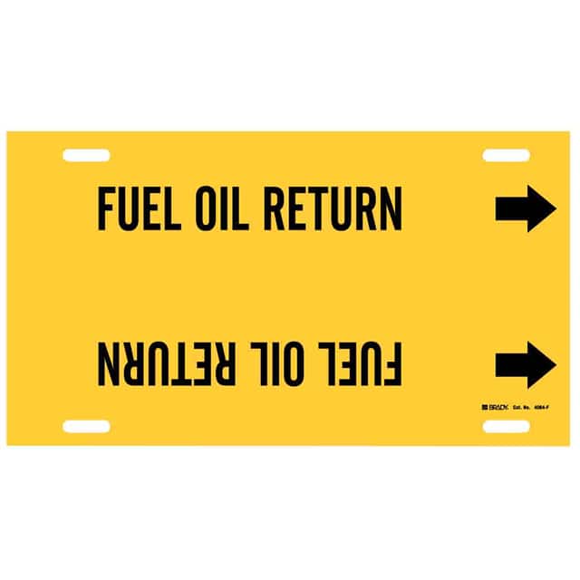 4064-F 4064-F FUEL OIL RETURN YEL/BLK S