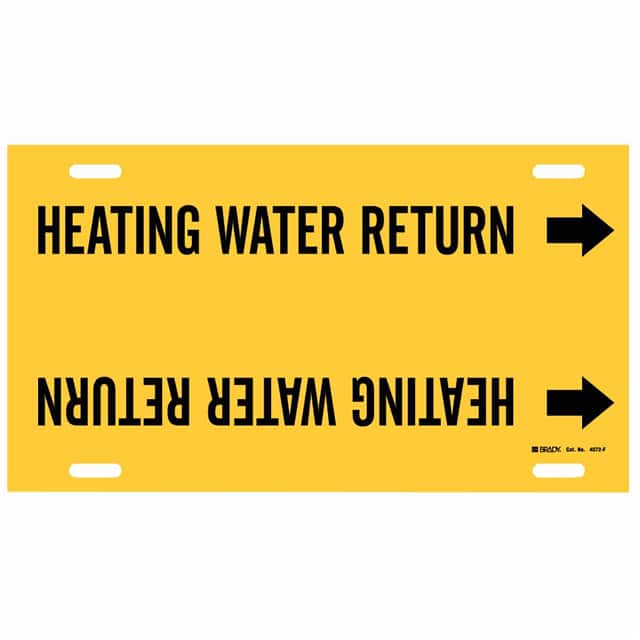 4072-F 4072-F HEATING WATER RETURN/YEL/