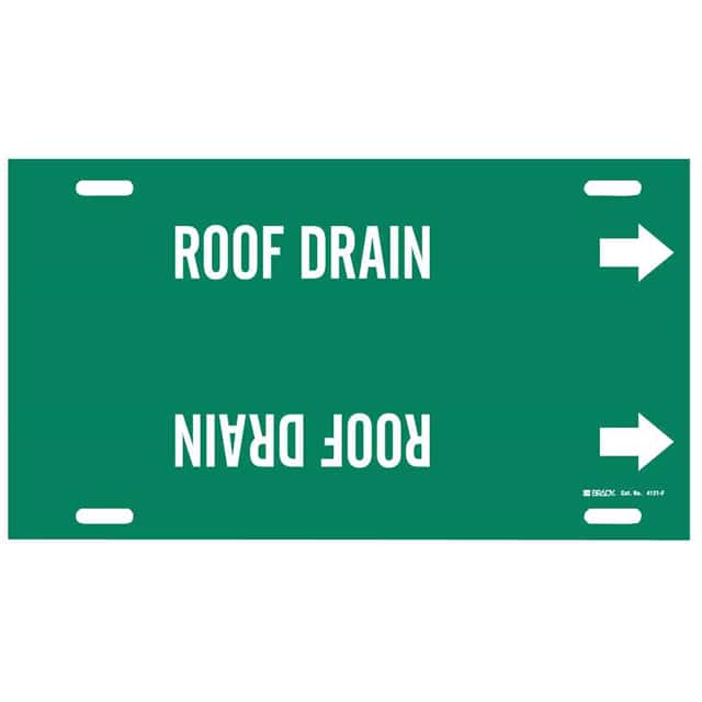 4121-F 4121-F ROOF DRAIN/GRN/STY F