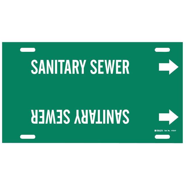 4123-F 4123-F SANITARY SEWER/GRN/STY F