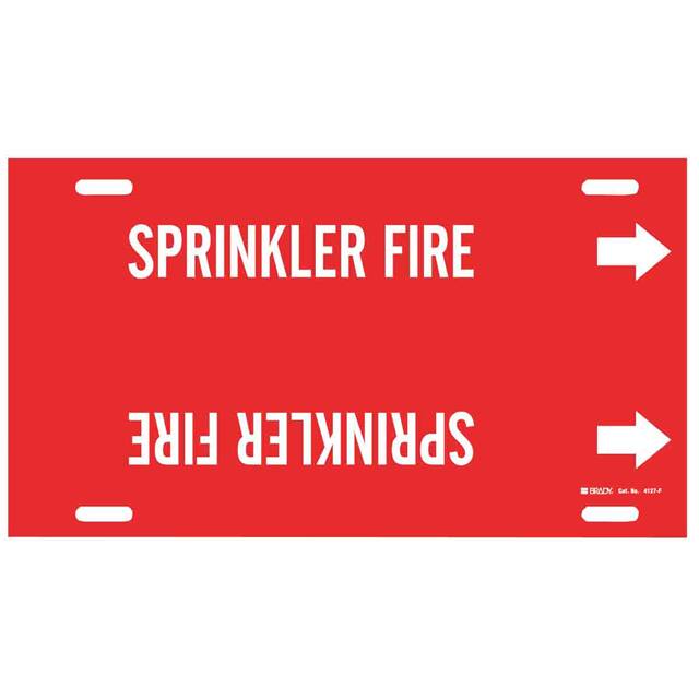 4127-F 4127-F SPRINKLER FIRE RED/STY F