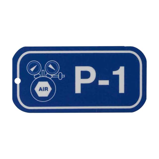 105694 1.5"X3" ENERGY TAGS WHT/BLU,P-1,