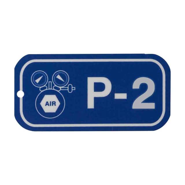 105695 1.5"X3" ENERGY TAGS WHT/BLU,P-2,