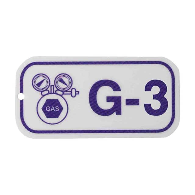 105711 1.5"X3" ENERGY TAGS PRP/WHT,G-3,