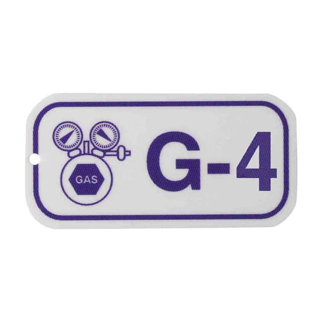 105672 1.5"X3" ENERGY TAGS PRP/WHT,G-4,