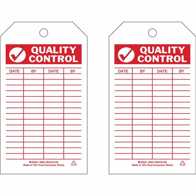 86510 B837 7X4 RED/WHT 2-SIDED 10/PK
