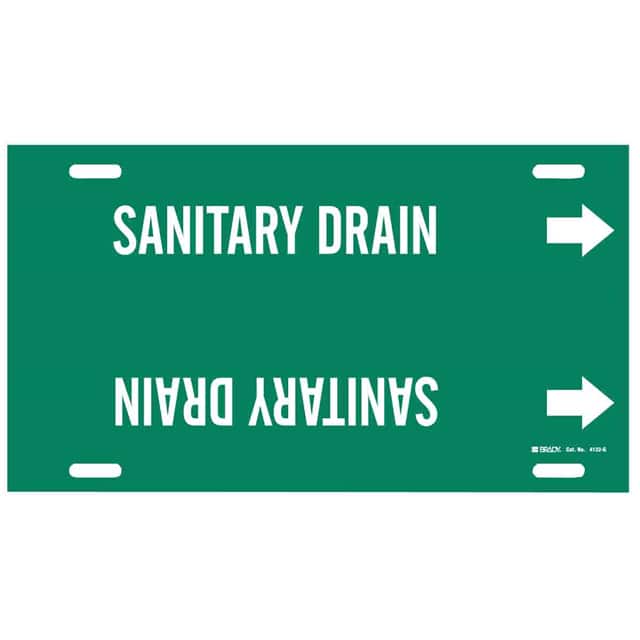 4122-G 4122-G SANITARY DRAIN/GRN/STY G