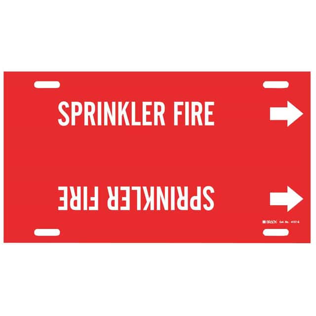4127-G 4127-G SPRINKLER FIRE RED/STY G