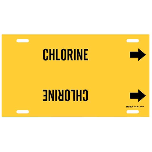 4025-H B915 STYLE H BLK/YEL CHLORINE