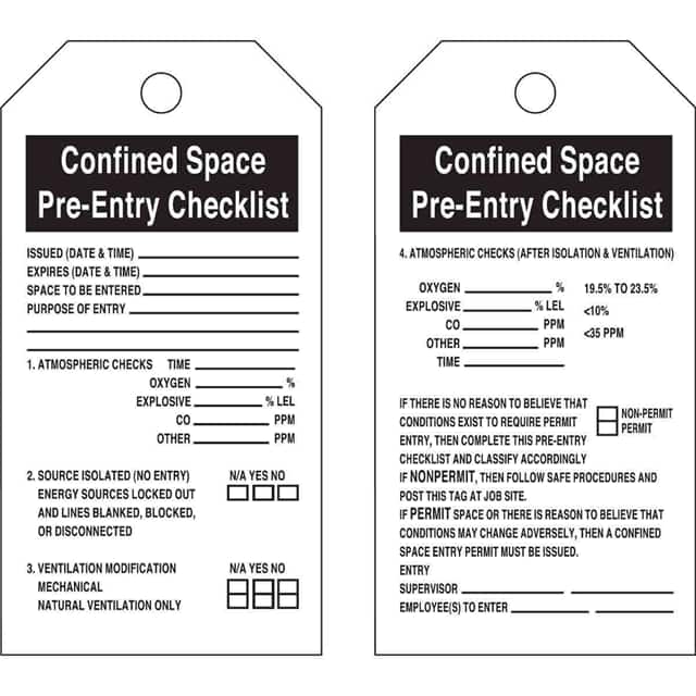 65457 B853 5.75X3 BLK/WHT 2-SIDED 25/P