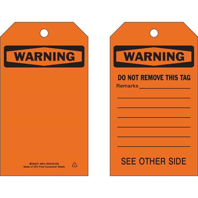 86515 B851 7X4 BLK/ORG 2-SIDE 1-FLAP 1