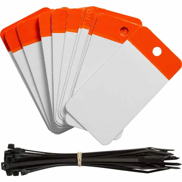 102021 POLY SELF LAM TAGS 2.5X5 BLNK OR