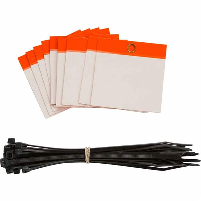 102008 POLY SELF LAM TAG 3X3 BLANK ORG