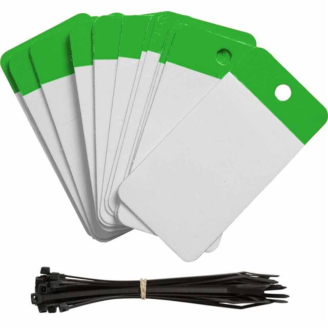 102012 POLY SELF LAM TAG 3.25X5 BLANK G