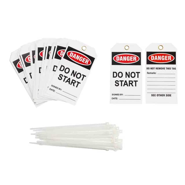 TG023E PRINZING DANGER TAG - PACK OF 25