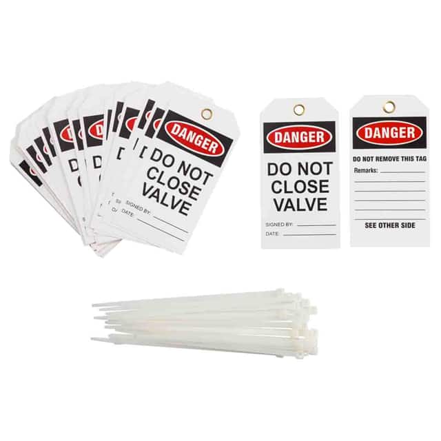 TG047E PRINZING DANGER TAG - PACK OF 25
