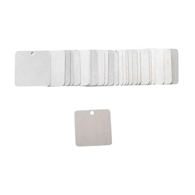 87631 BLANK ALUMINUM, 1-1/2" SQUARE