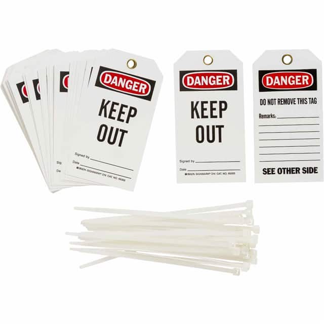 65355 B851 5.75HX3 BK/RD/WH 2-SIDE REV