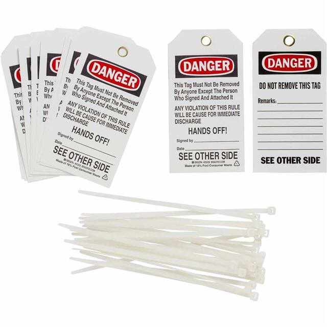 65359 B851 5.75HX3 BK/RD/WH 2-SIDE REV