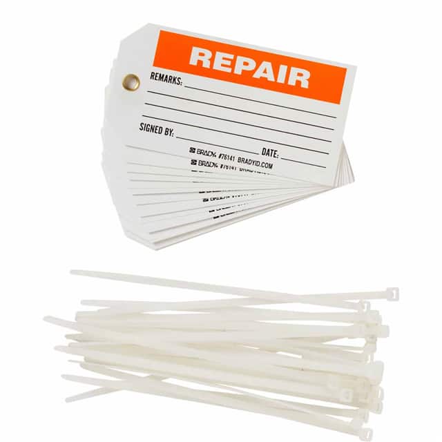76141 B851 5.75X3 BLK/ORG/WHT 1-SIDED