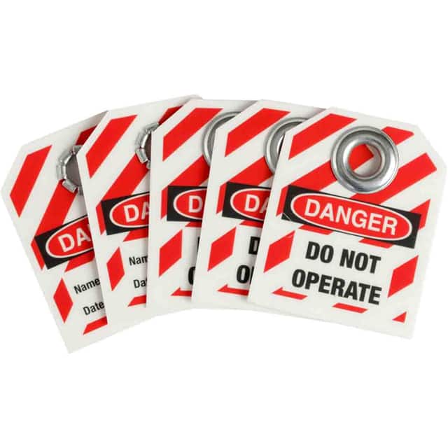 148824 MINI SAFETY LOCK OUT TAGS