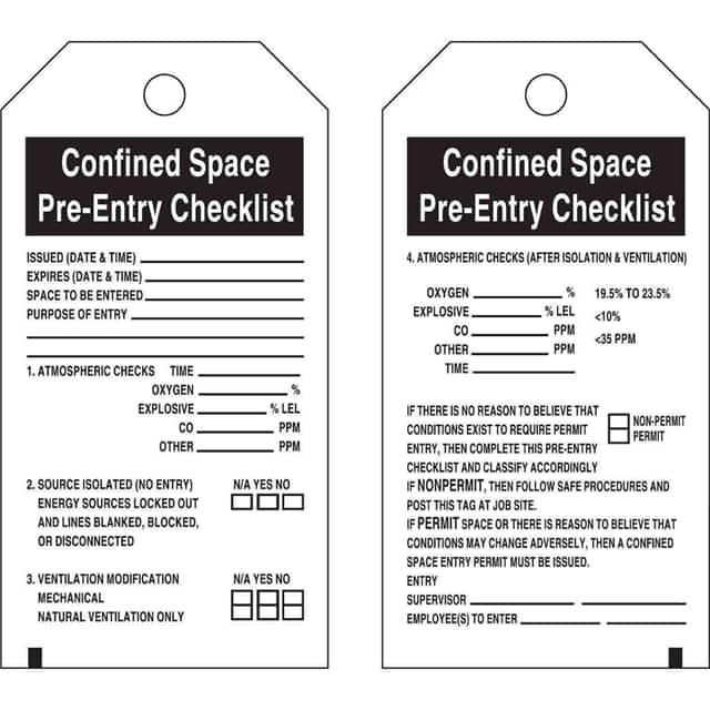 66324 B851 5.75X3 BLK/WHT 2-SIDED 25/P
