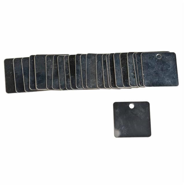 44401 BLANK STAINLESS, 1-1/2" SQUARE