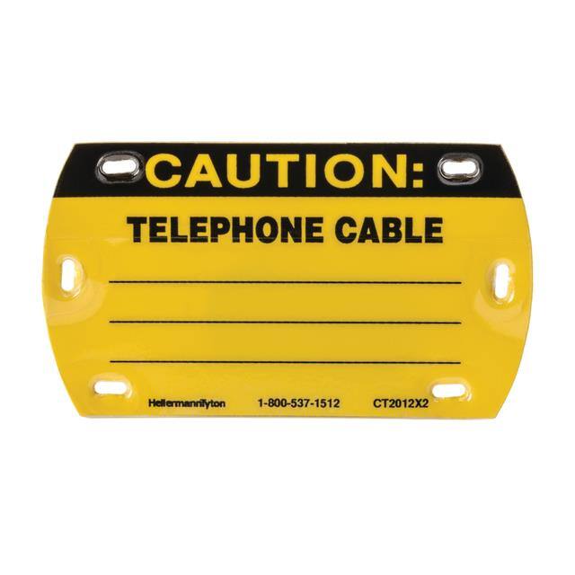 CT2012X2 TELEPHONE MARKER 3.5X2.2"