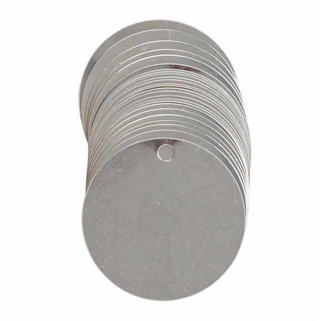 44402 BLANK STAINLESS, 2" ROUND