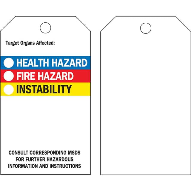 76236 B851,5.75X3 HMIG TAG,1-SIDE,FLAP
