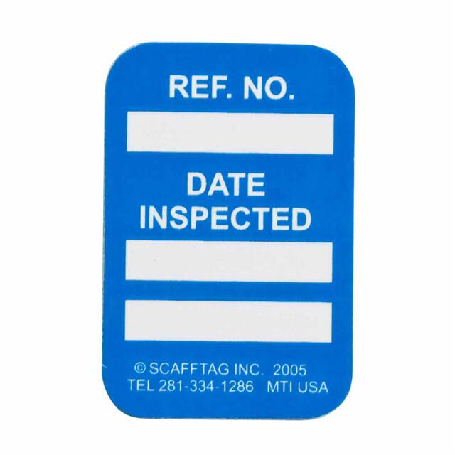 MIC-MTIUSA B MICROTAG,DATE INSPECTED,1.75X1.2