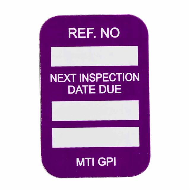 MIC-MTIGPI P MICROTAG,NEXT INSPECTION,1.75X1.