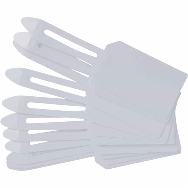 30680 WHITE LOCK ON TAGS - BLANK