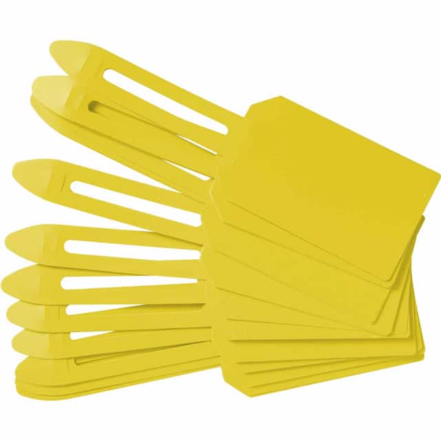 30684 YELLOW LOCK ON TAGS - BLANK