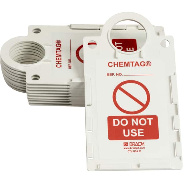 CHEM-CTHUSA01 CHEMTAG HOLDER 11 1/4X6 WHITE PL