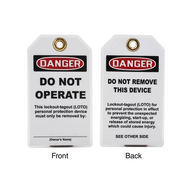 131554 HEAVY DUTY LAMINATED TAGS
