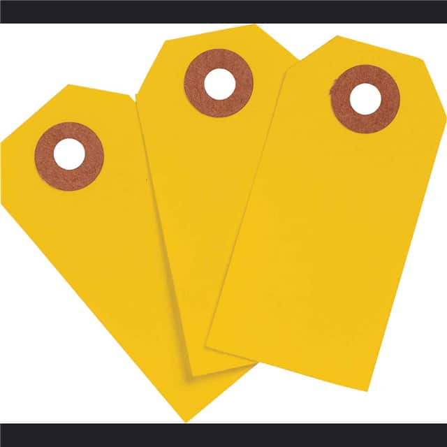 102048 BLNK TAG ORG 2.75"X1.375" 1000 P