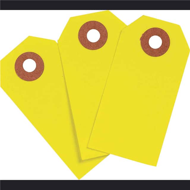 102072 BLNK TAG FLR YEL 2.75"X1.375" 10