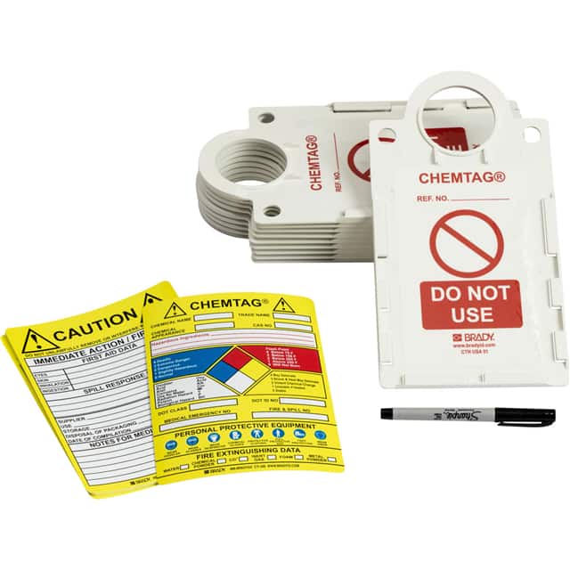 CHEM-CTSH CHEMTAG 10 HOLDERS,10 INSERTS,1P