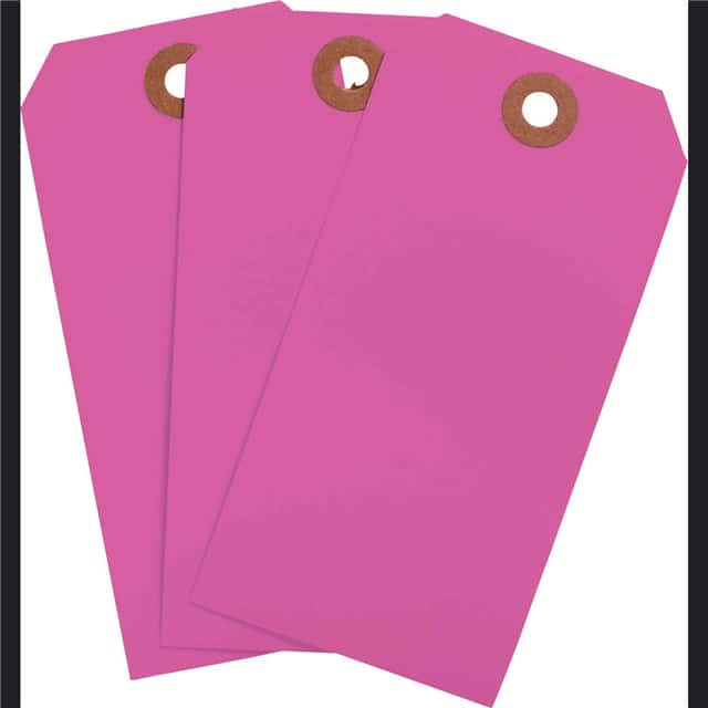102059 BLNK TAG FLR PNK 4.25"X2.125" 10