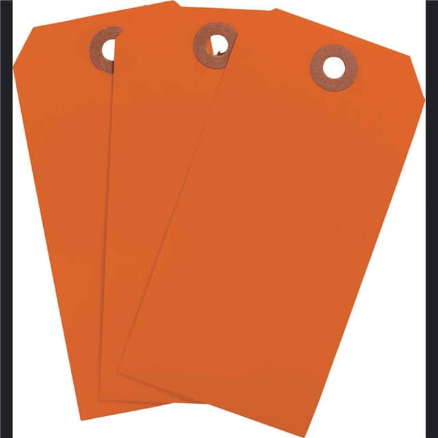 102083 BLNK TAG FLR RED 4.25"X2.125" 10