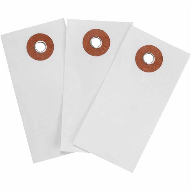 102033 BLNK TAG TYVEK WHT 3.25"X1.625"1