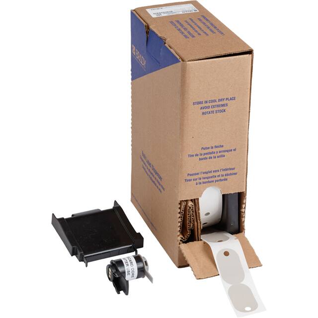 BM61-145-145-GY LABEL, 1.75 IN H X 1 IN W