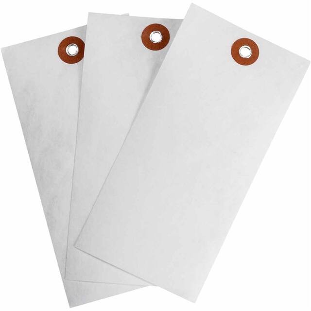102037 BLNK TAG TYVEK WHT 5.25"X2.625"1