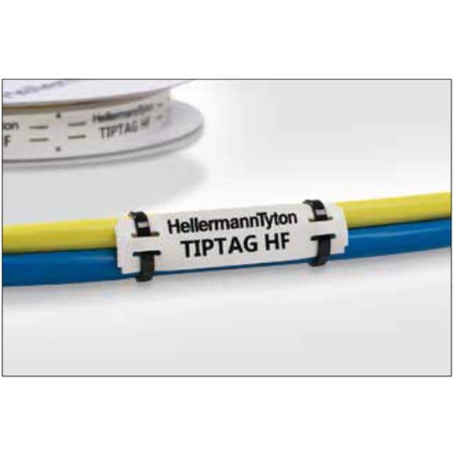 TIPTAG15X65YE-PO-YE Identification Tag halogen free