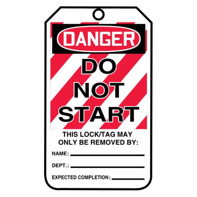 PCTL-1053 TAG 5.75"X3.25" RED/BLACK/WHITE